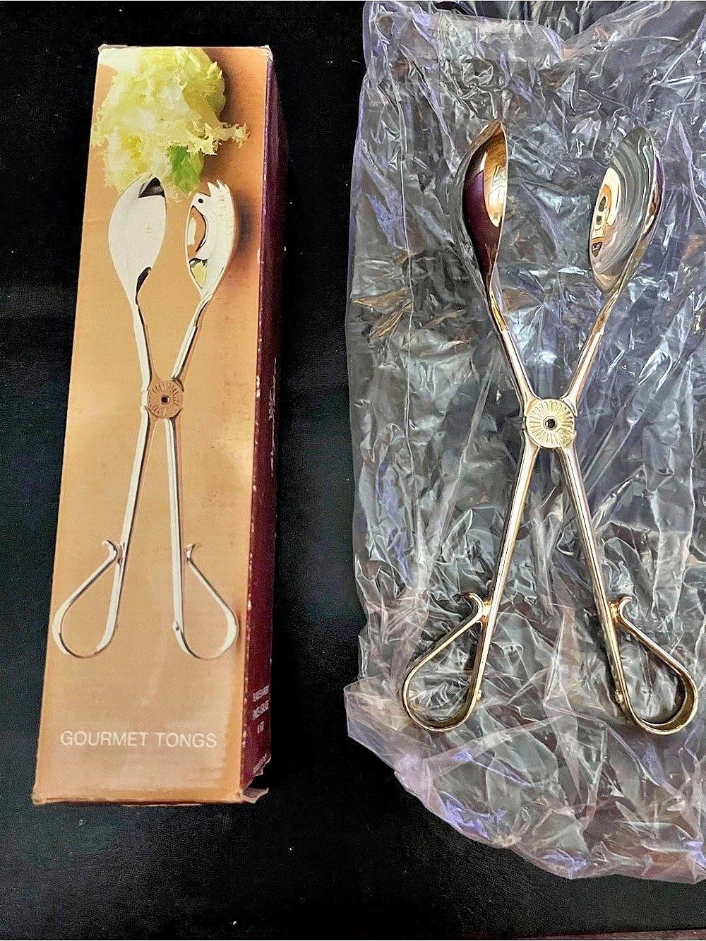Regal Silver Silver-plated Gourmet Tongs-New